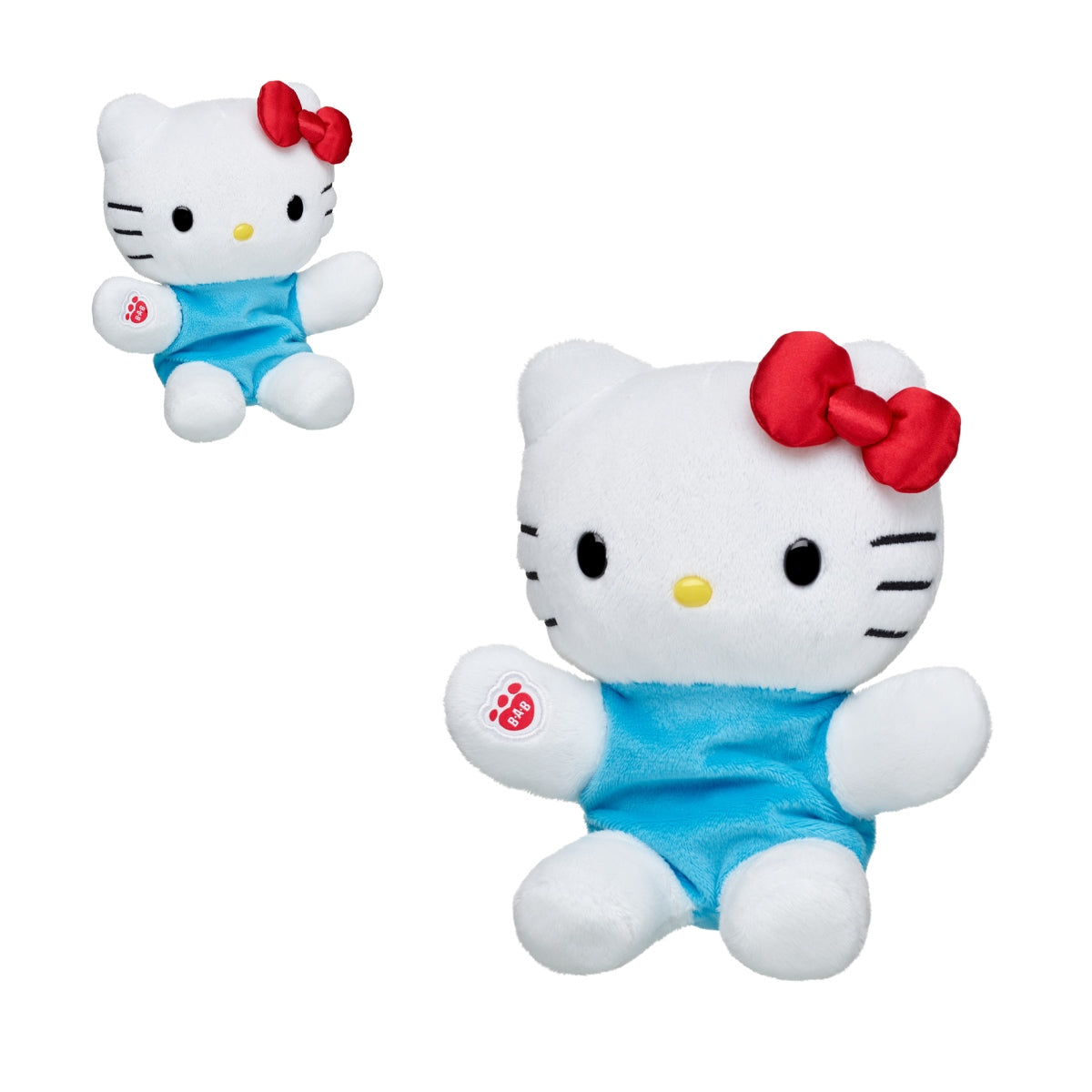Mini Peluche Beans Hello Kitty Roja  Sanrio Build-A-Bear