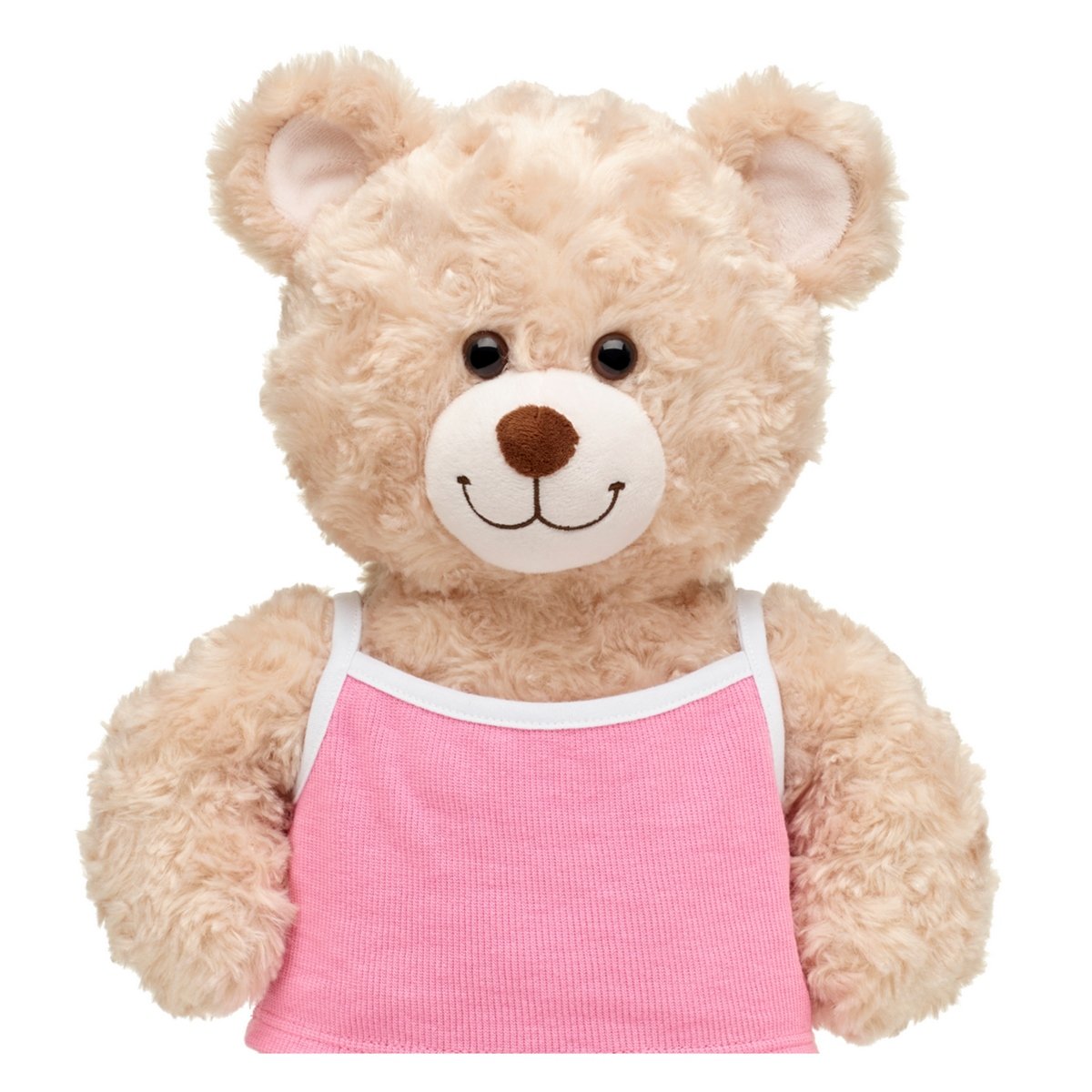 Polera  Rosada Borde Blanco  Build-A-Bear