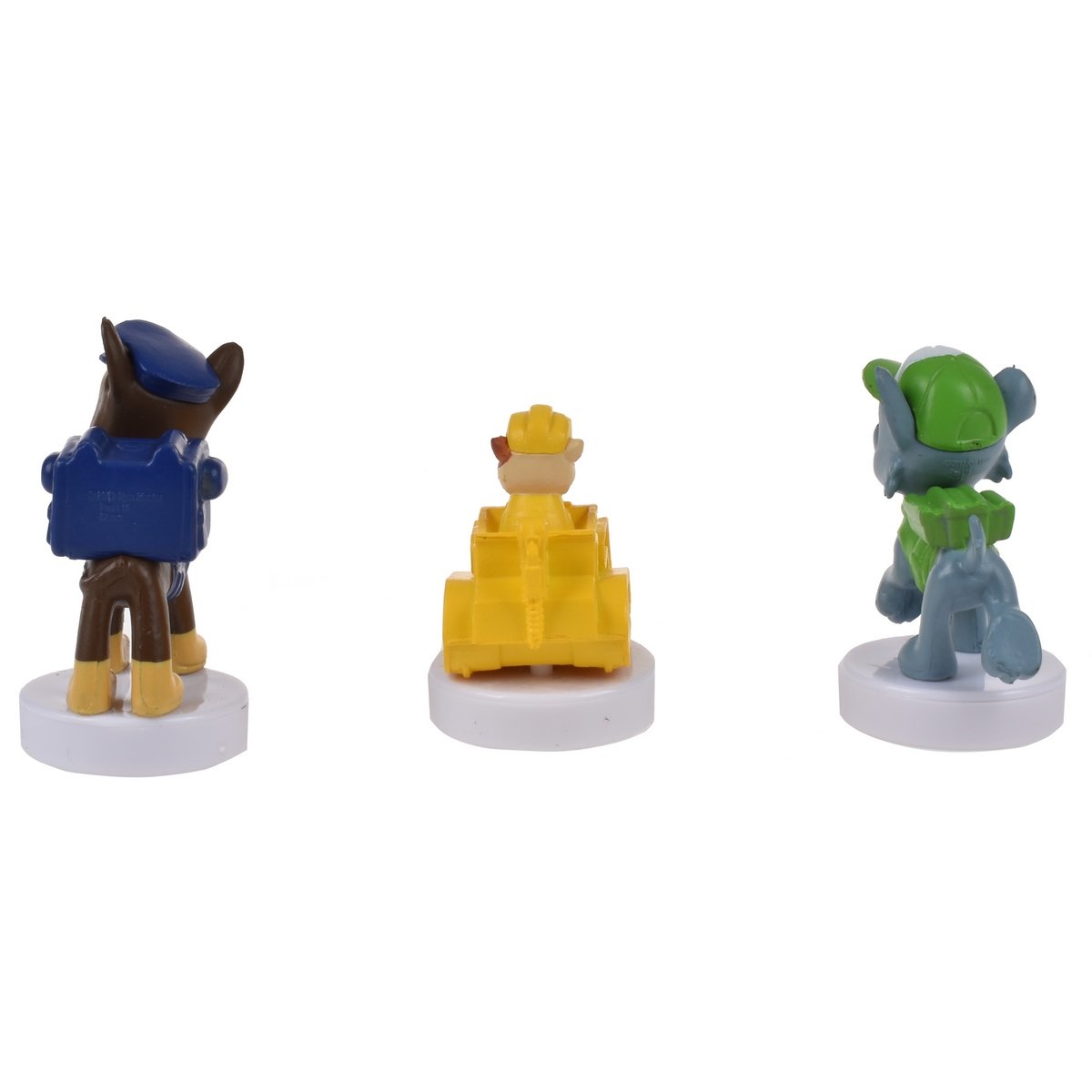 Set De 3 Timbres Paw Patrol - Rocky Uniformado