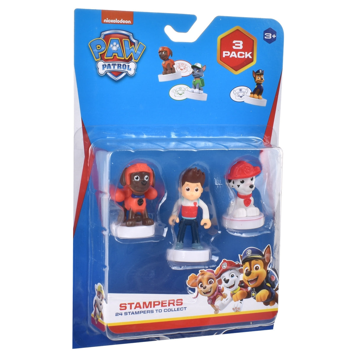 Set De 3 Timbres Paw Patrol - Marshall