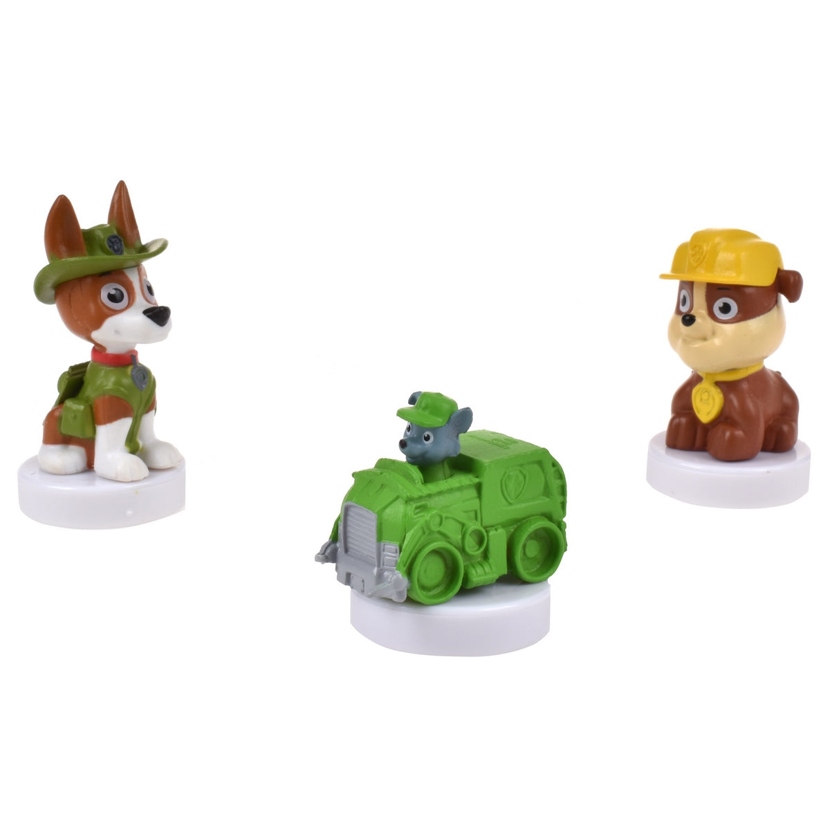 Set De 3 Timbres Paw Patrol - Rubble