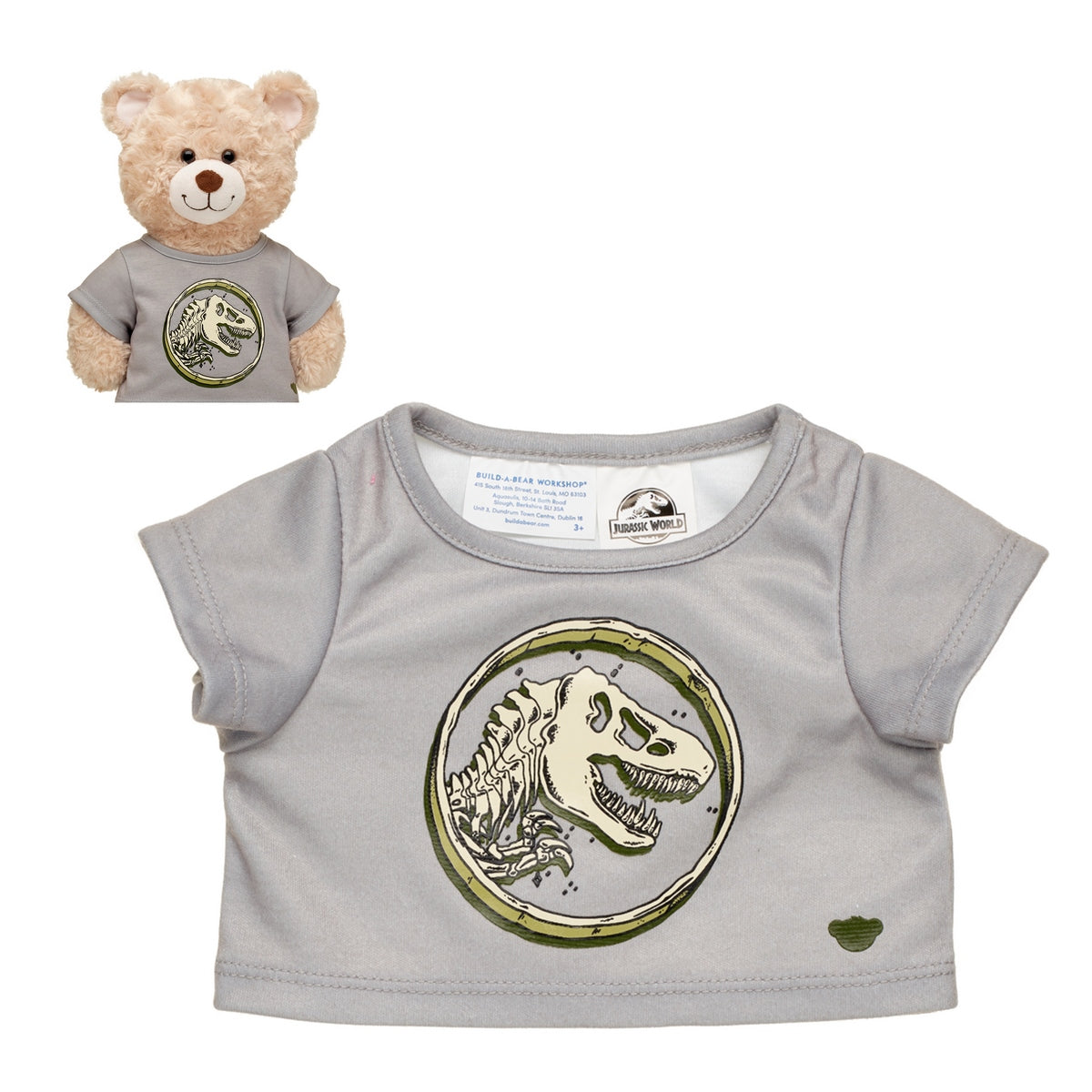 Polera Jurassic Build-A-Bear