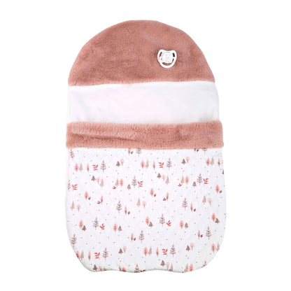 Muñeco De Peso Elegance Andie Rosa C/Saco De Dormir 40 Cm Arias