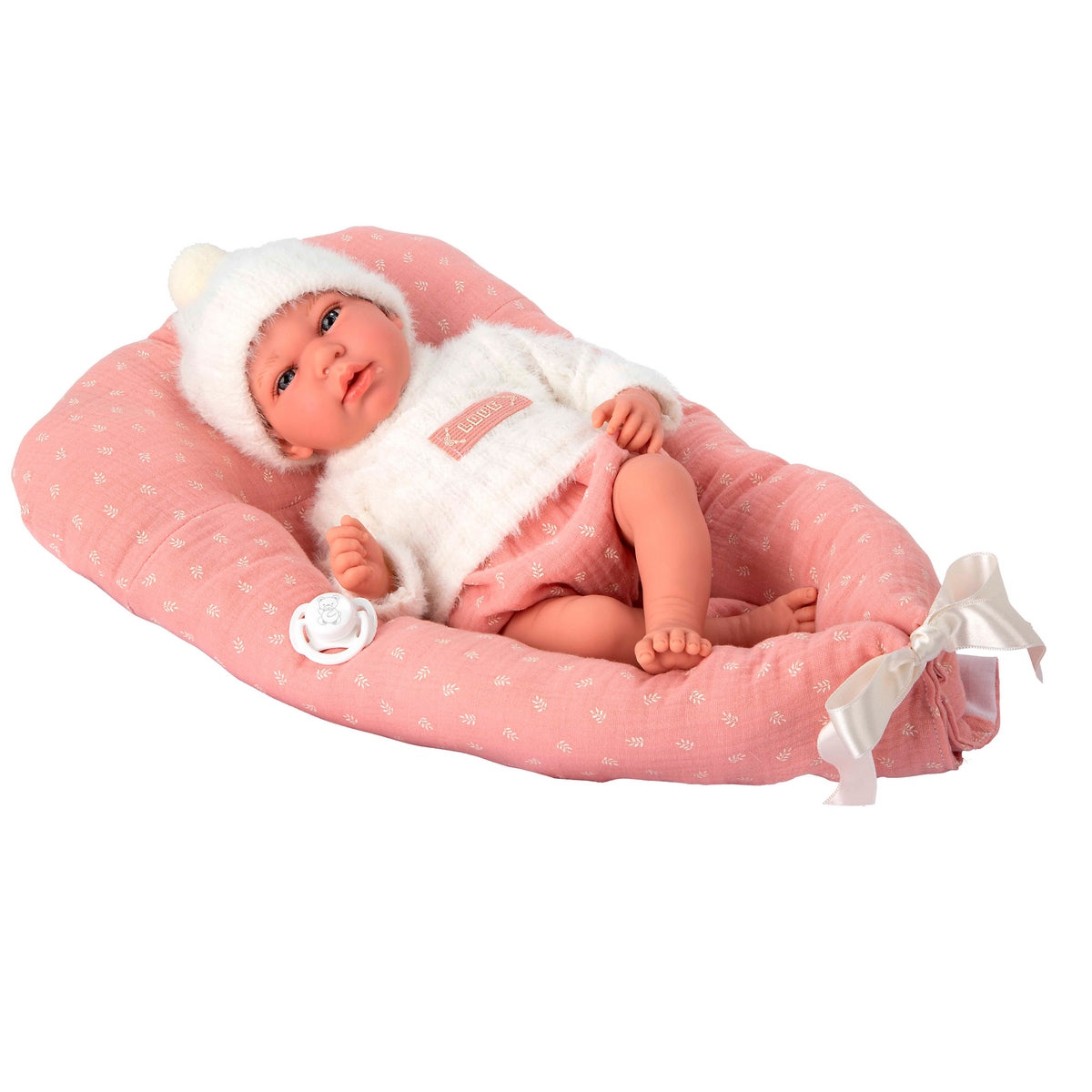 Muñeco De Peso Elegance Andie Rosa C/Cojin 40 Cm Arias
