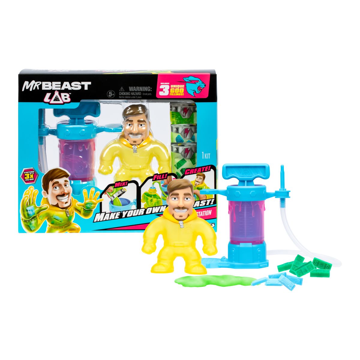 Mr Beast Lab Set Creador De Héroes