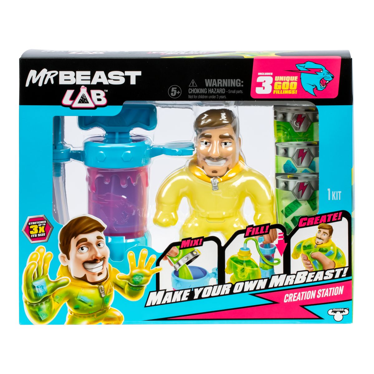 Mr Beast Lab Set Creador De Héroes