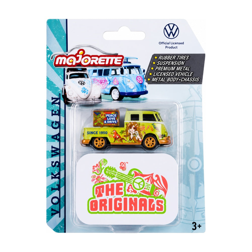 Majorette The Originals Deluxe Cars - Volkswagen T1 Verde - foto 1