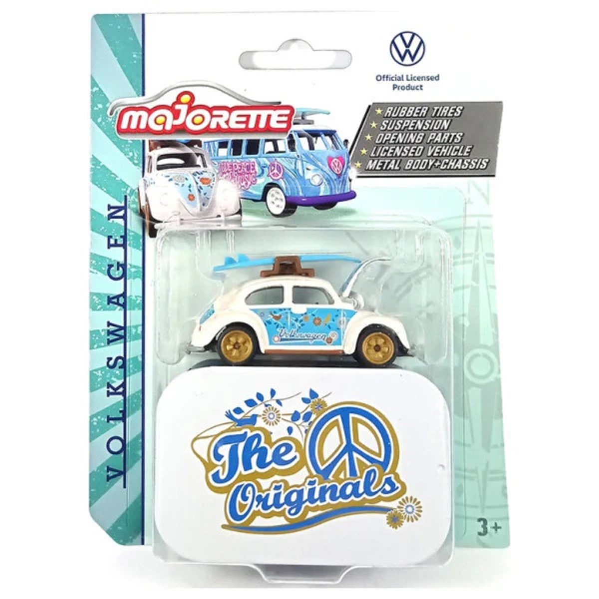 Majorette The Originals Deluxe Cars - Volkswagen Beetle
