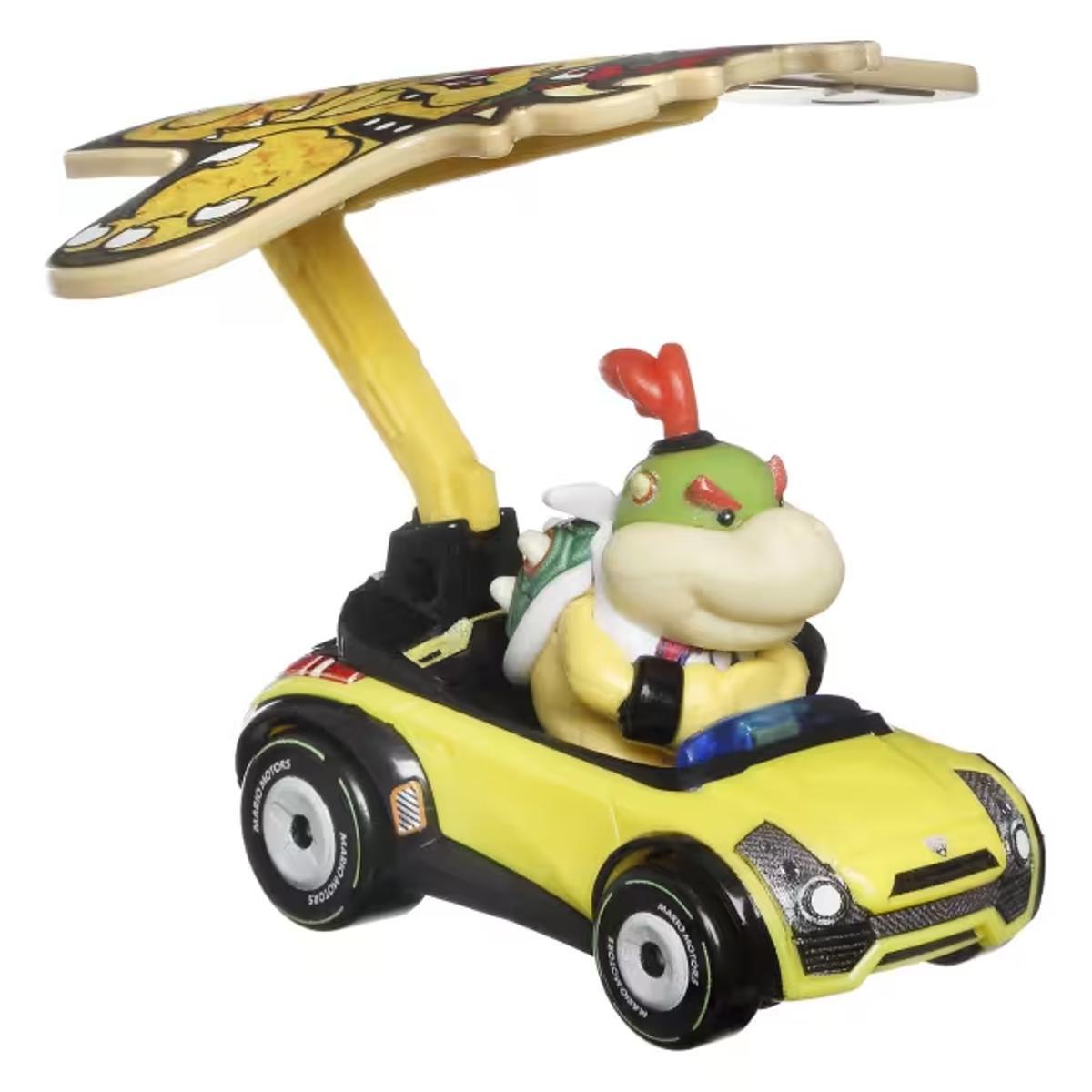Hot Wheels Personajes Con Glider Sorpresa - Bowser Jr