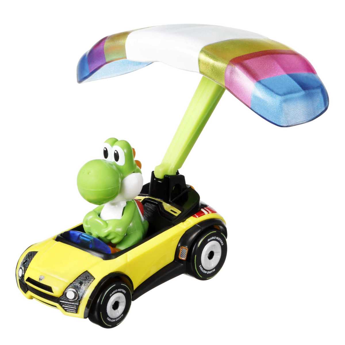 Hot Wheels Personajes Con Glider Sorpresa - Yoshi