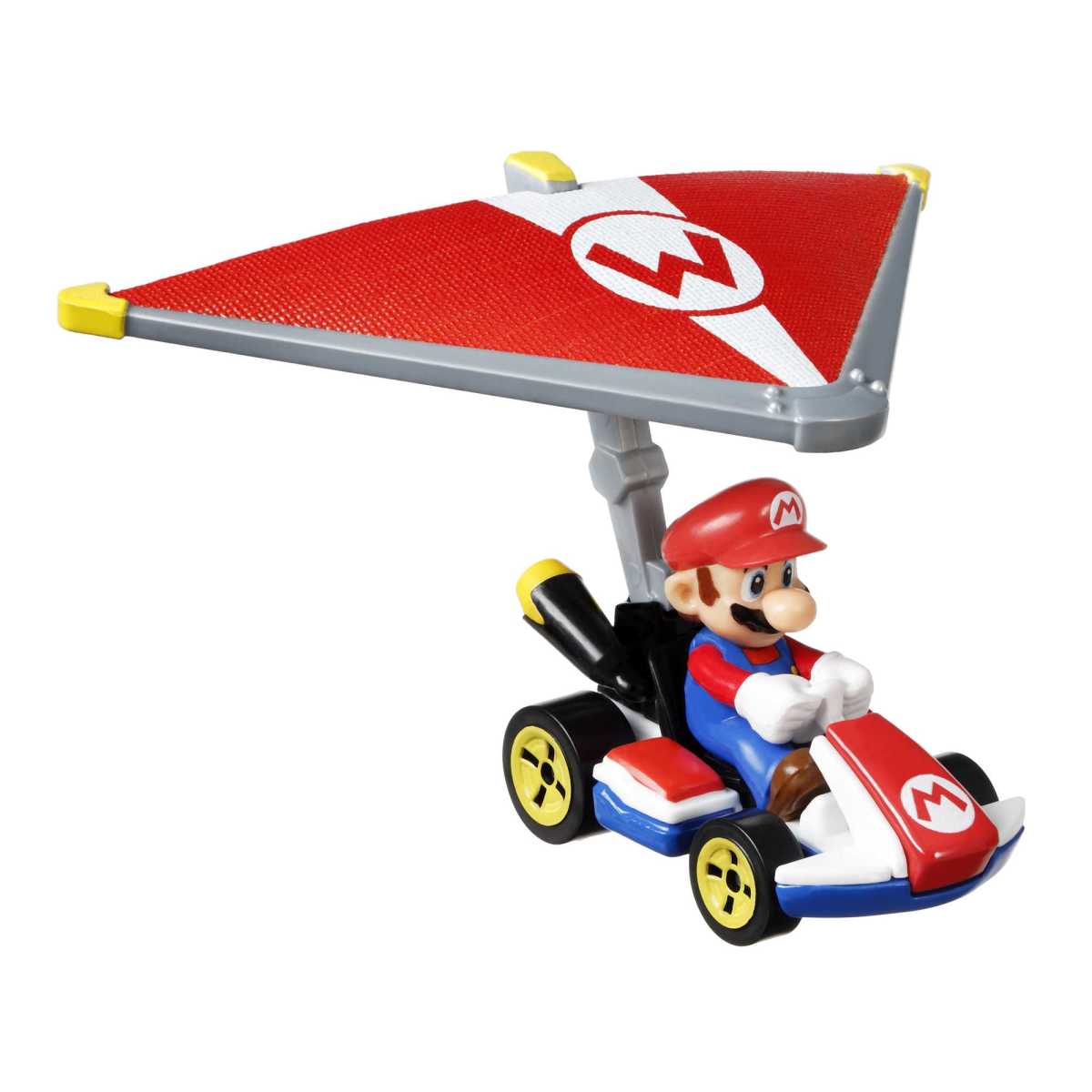 Hot Wheels Personajes Con Glider Sorpresa - Mario