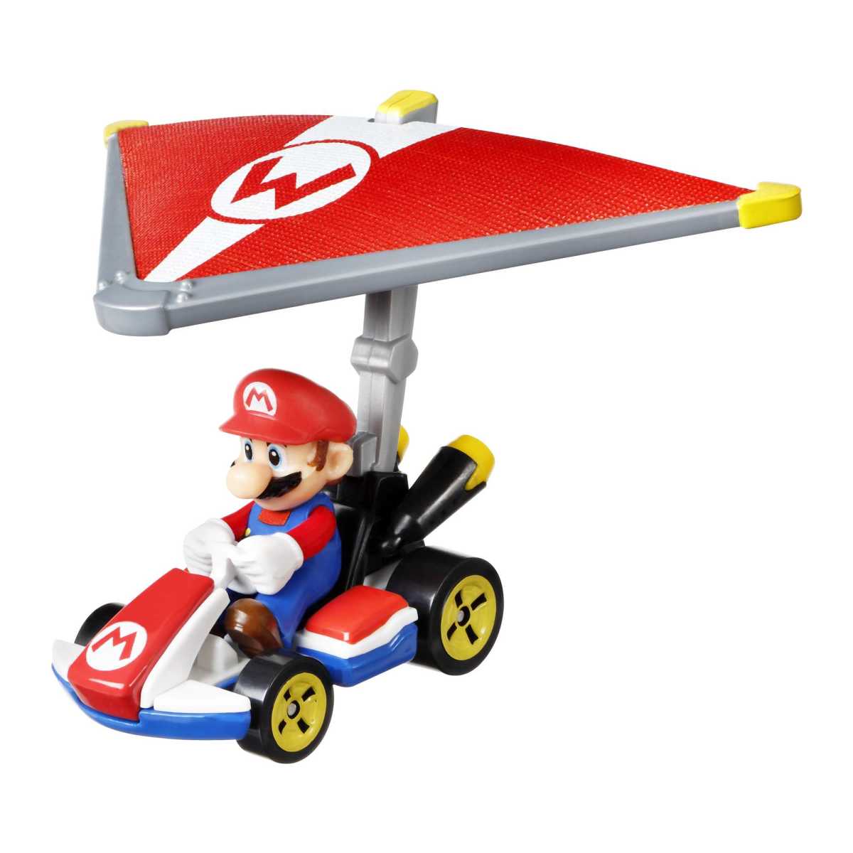 Hot Wheels Personajes Con Glider Sorpresa - Mario