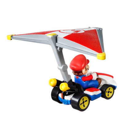 Hot Wheels Personajes Con Glider Sorpresa - Mario