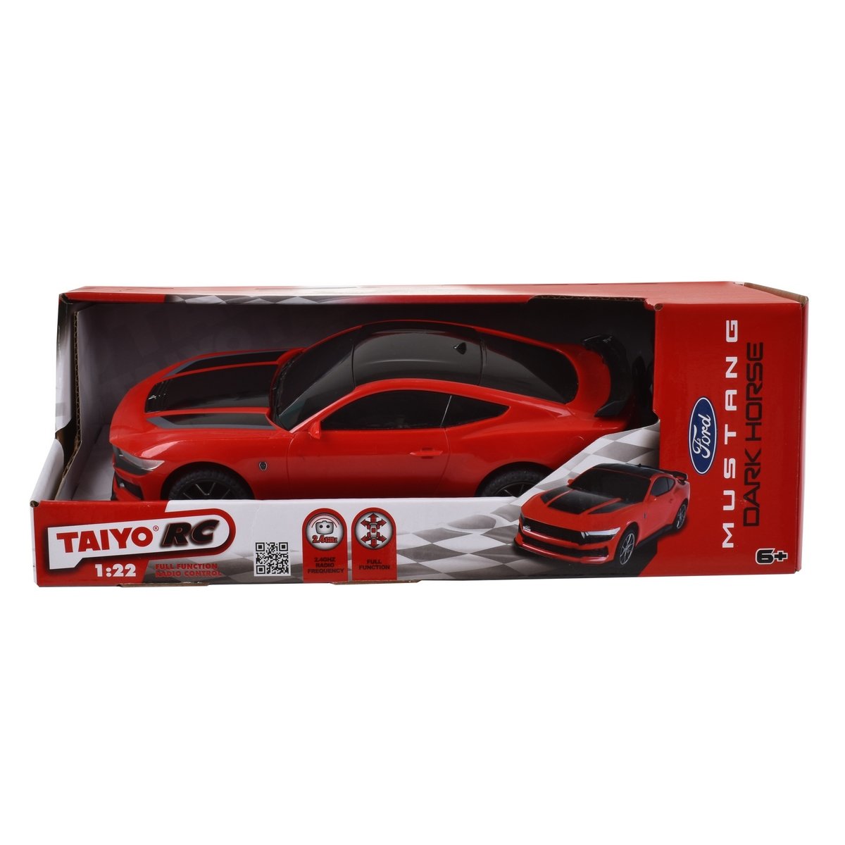 Auto Radio Controlado Ford Mustang Gtd Dark Horse Escala 1:22 Taiyo