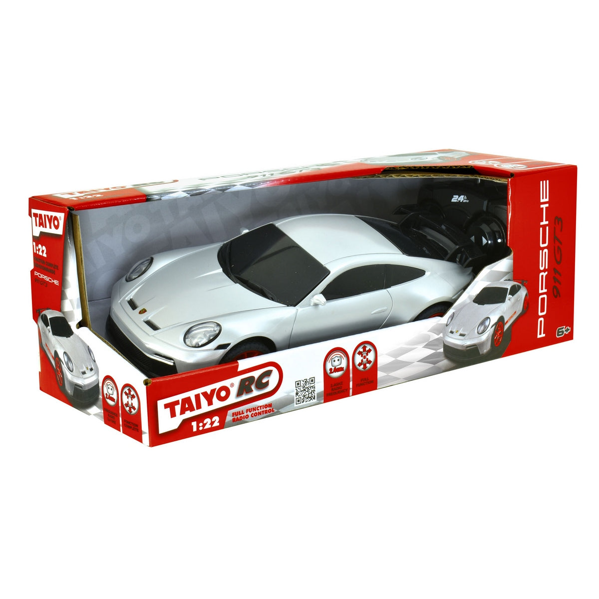 Auto Radio Controlado Porsche 911 Gt3 Escala 1:22 Taiyo
