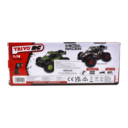 Buggy Radio Controlado Metal Racer  Escala 1:18 Con  Bateria Litio  Taiyo