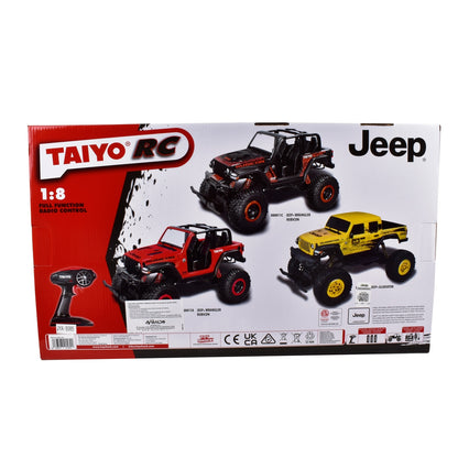 Jeep Radio Controlado Wrangler Rubicon  Escala 1:8 Con  Bateria Litio Taiyo