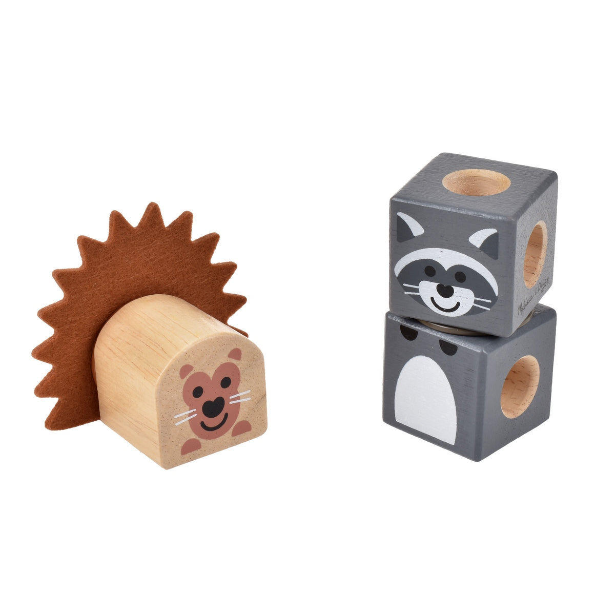 Set De Bloques Animales Del Bosque  Melissa And Doug