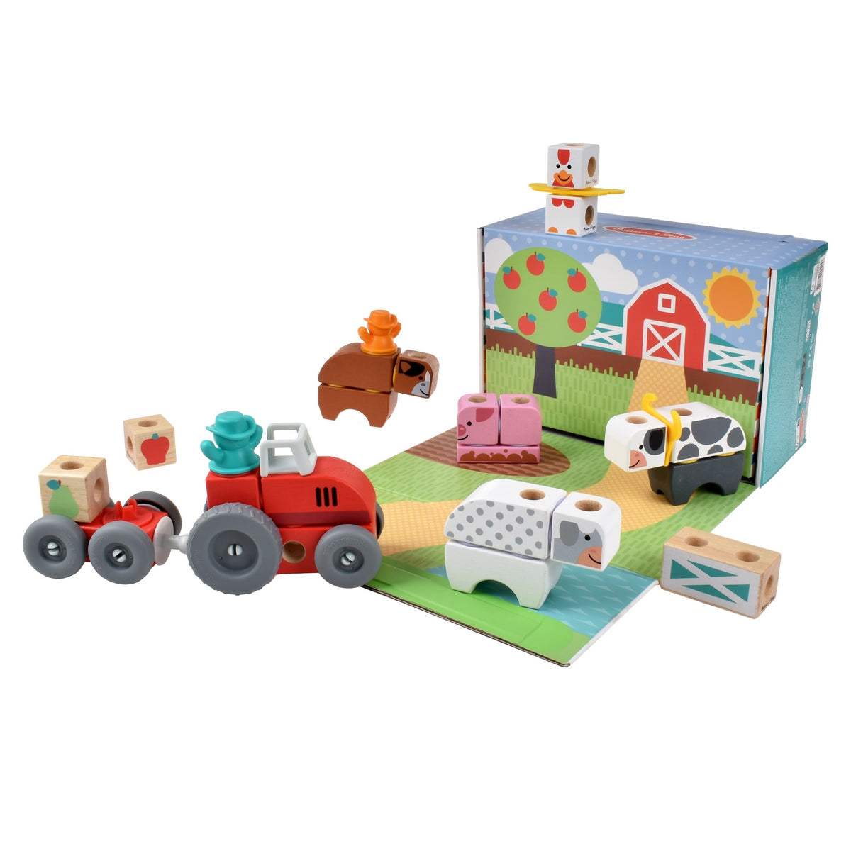 Set De Bloques La Granja   Melissa And Doug