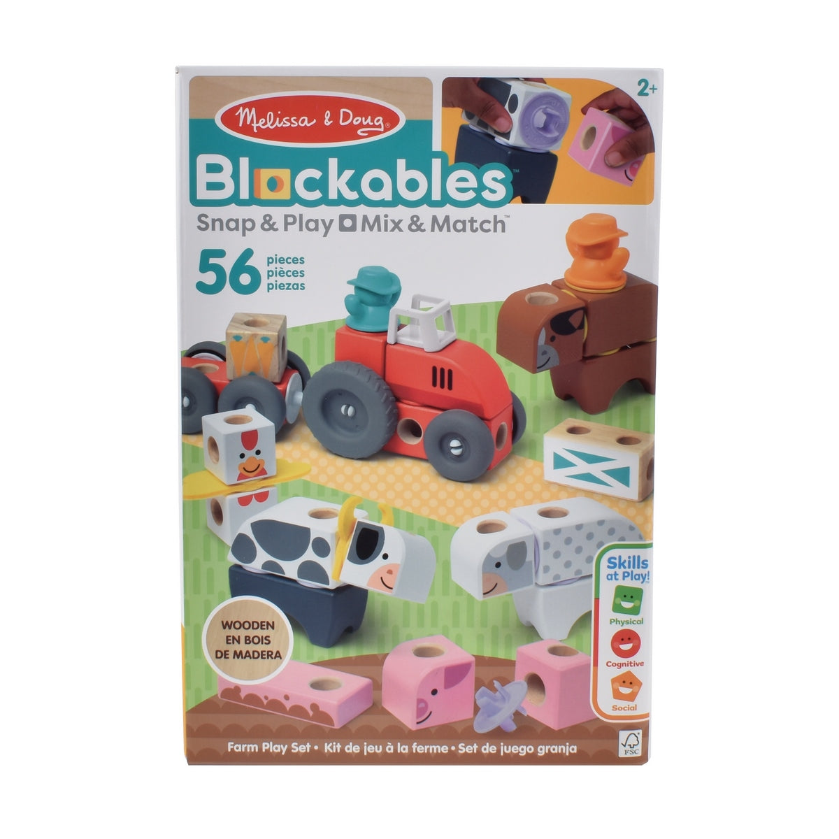 Set De Bloques La Granja   Melissa And Doug