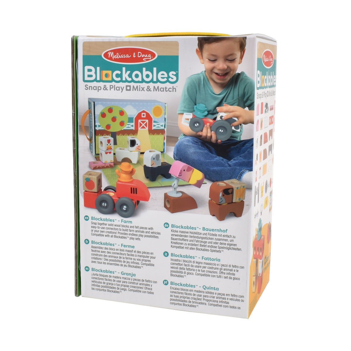 Set De Bloques La Granja   Melissa And Doug
