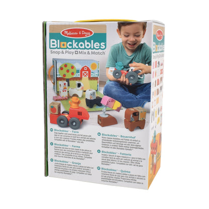 Set De Bloques La Granja   Melissa And Doug