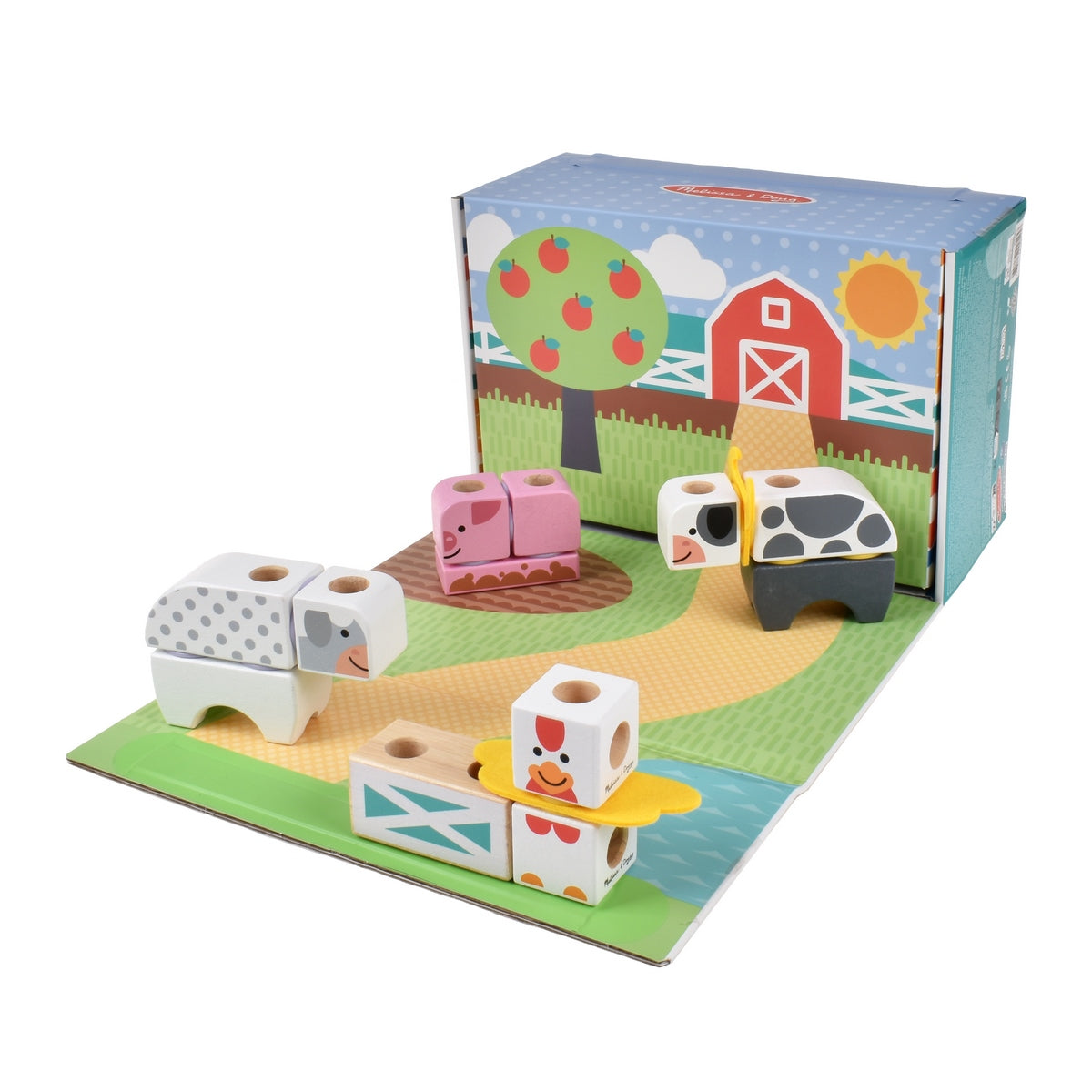 Set De Bloques La Granja   Melissa And Doug
