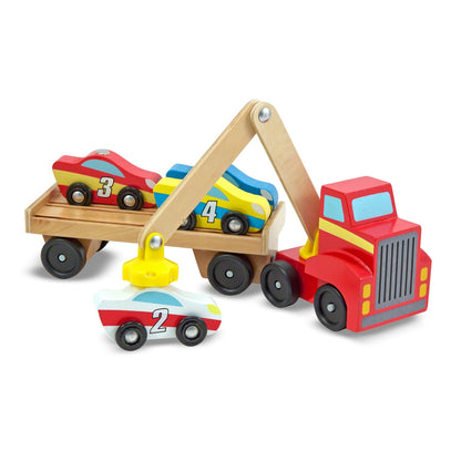 Camion Transportador De Autos Magnetico Melissa And Doug