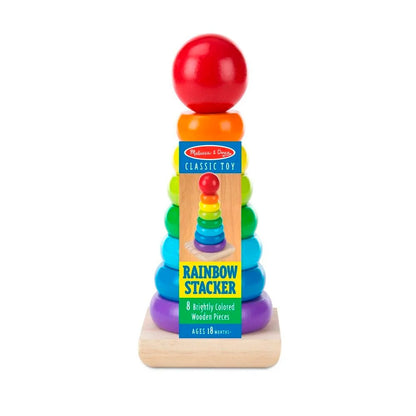 Juego Apilador Arcoiris De Madera Melissa And Doug