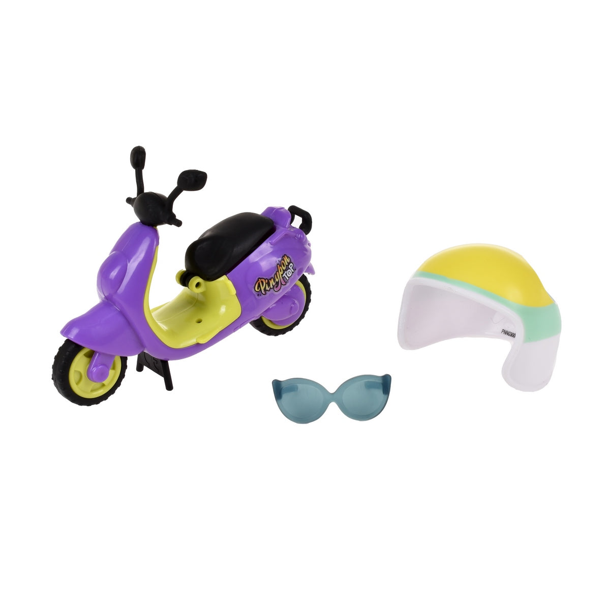 Muñeca 11 cm y Moto Pinypon Top