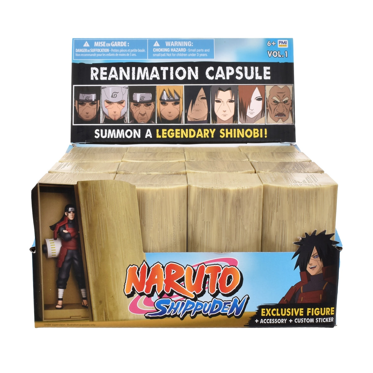 Cápsula de Reanimación Edo Tensei con Figura 7 cm Naruto