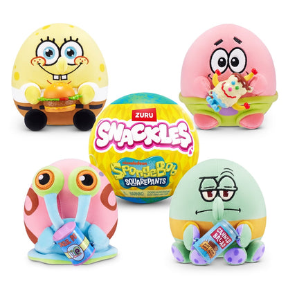 Peluche Snackles De 12 Cm Bob Esponja De Zuru
