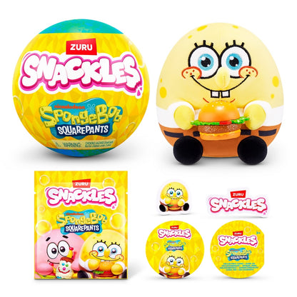 Peluche Snackles De 12 Cm Bob Esponja De Zuru
