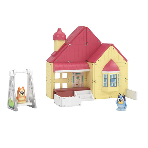 Bloques Construccion Magneticos Bluey Casa Familia Heeler Tile Town