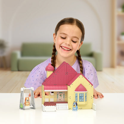 Bloques Construccion Magneticos Bluey Casa Familia Heeler Tile Town