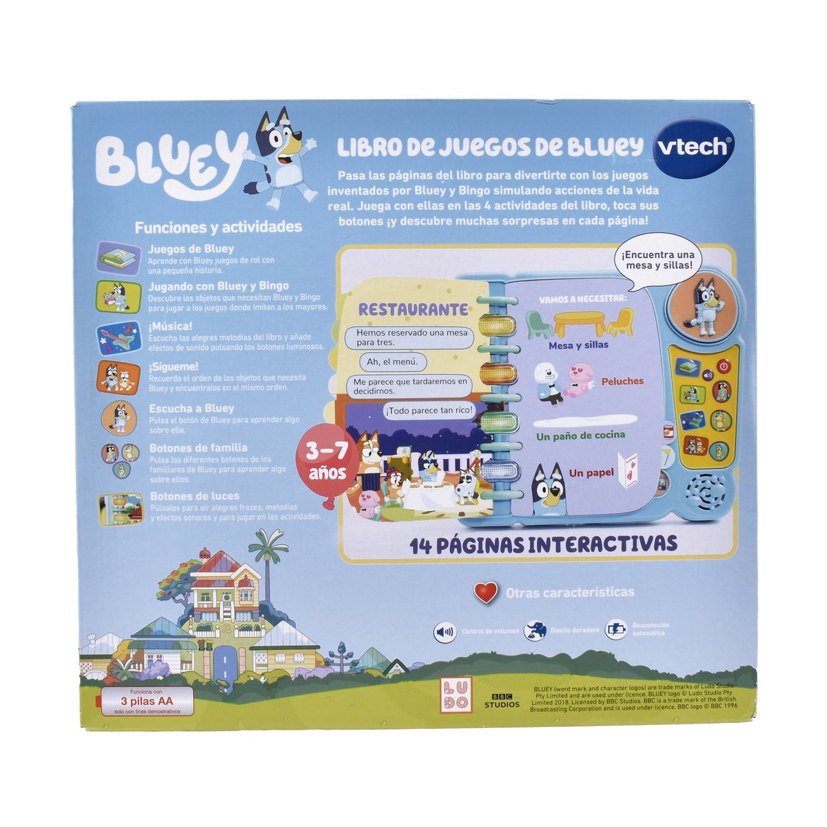 Libro De Juegos De Bluey Vtech