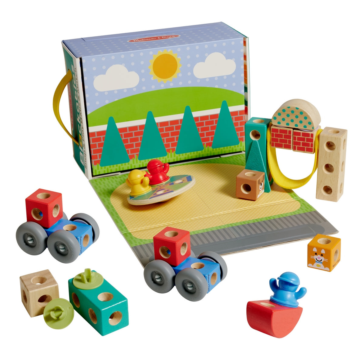 Set De Bloques La Ciudad Melissa And Doug