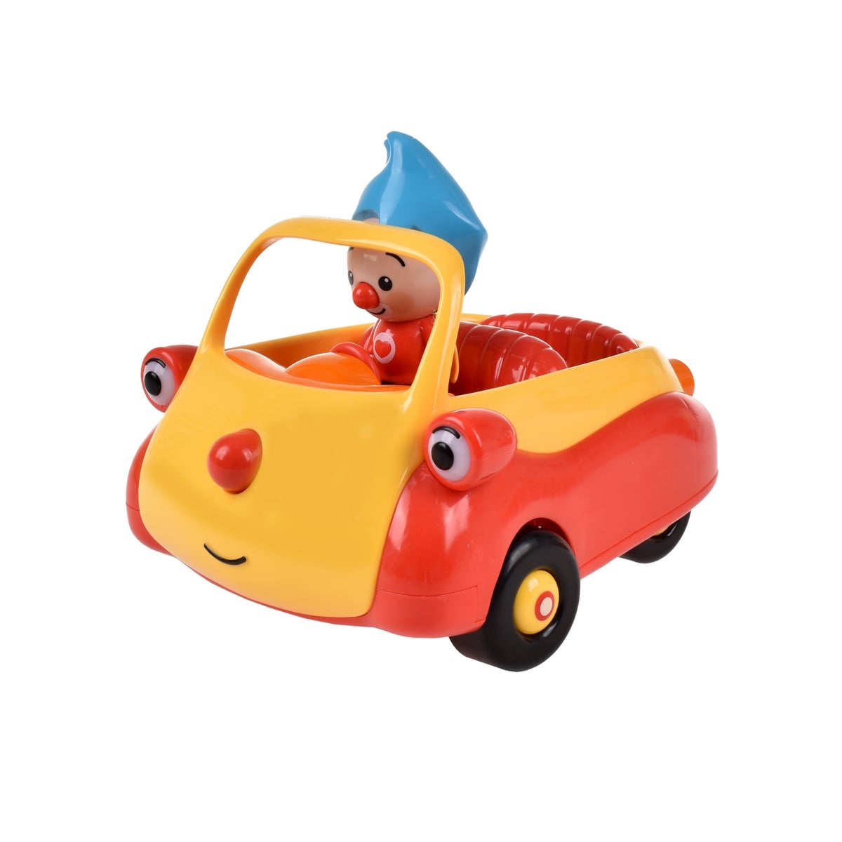 Vehículo 25 Cm Push And Go Con Figura Removible Y Música Plim Plim