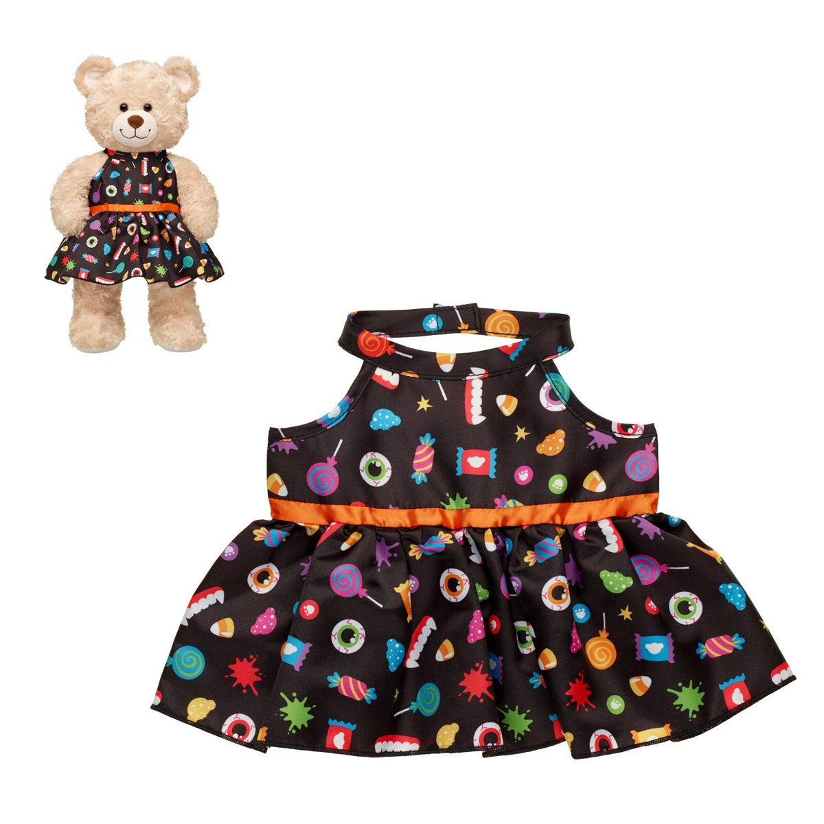 Vestido Negro Halloween 25 Build-A-Bear