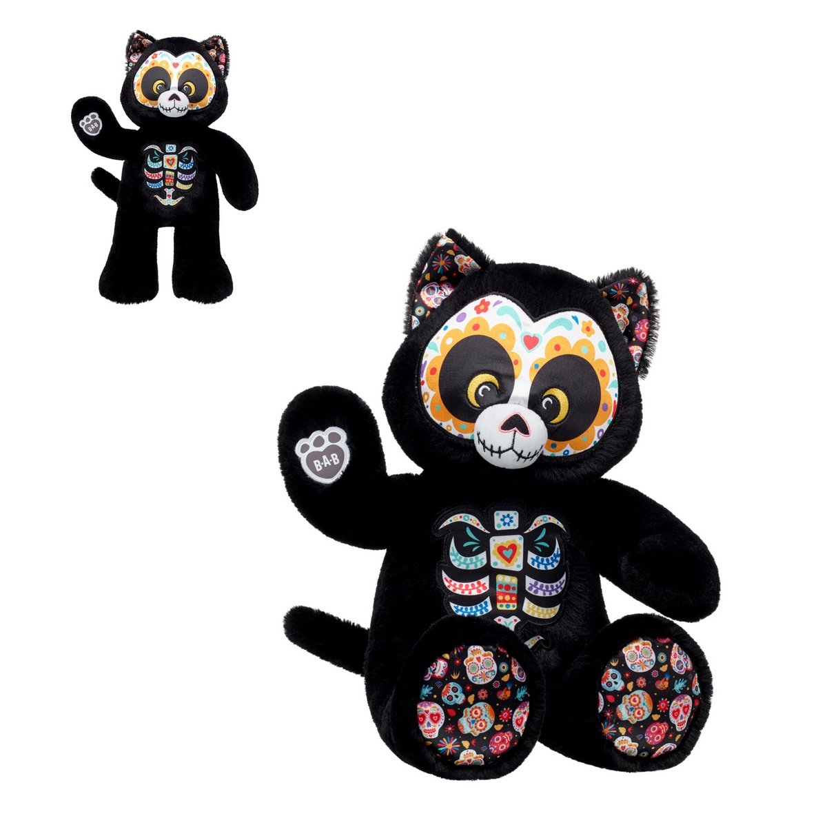 Peluche Gato Dia De Los Muertos Build-A-Bear