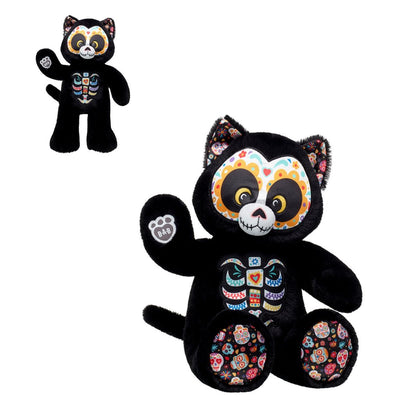 Peluche Gato Dia De Los Muertos Build-A-Bear