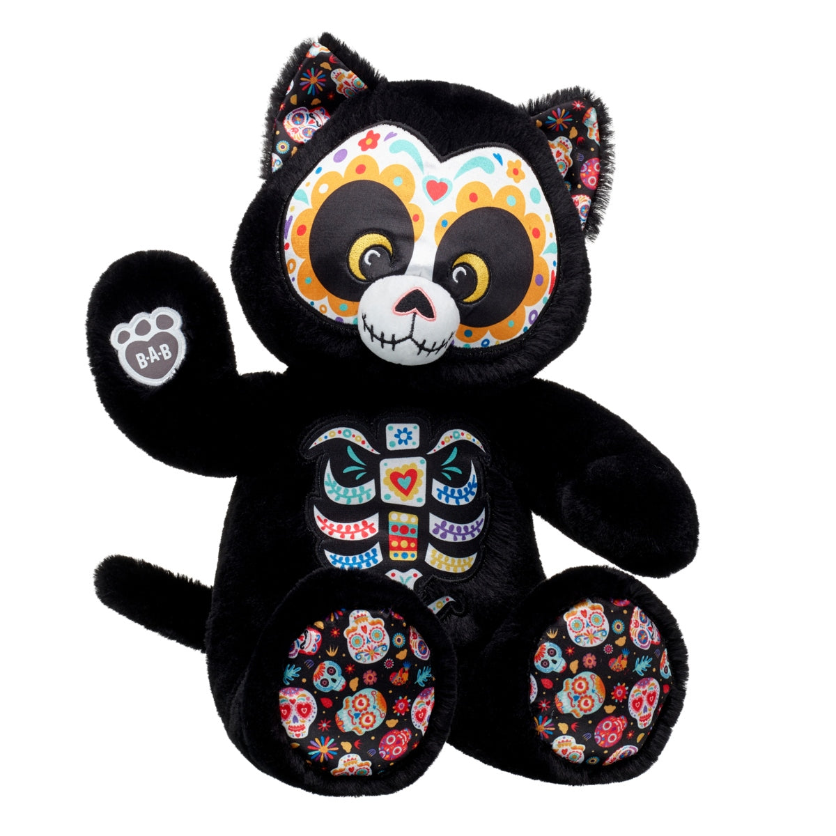 Peluche Gato Dia De Los Muertos Build-A-Bear