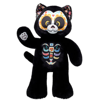 Peluche Gato Dia De Los Muertos Build-A-Bear