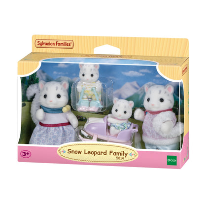 Familia Leopardo De Las Nieves Sylvanian Families