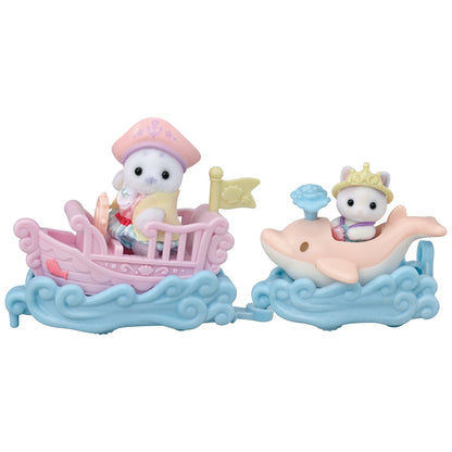 Puff Y Cara Surcan Las Olas Sylvanian Families