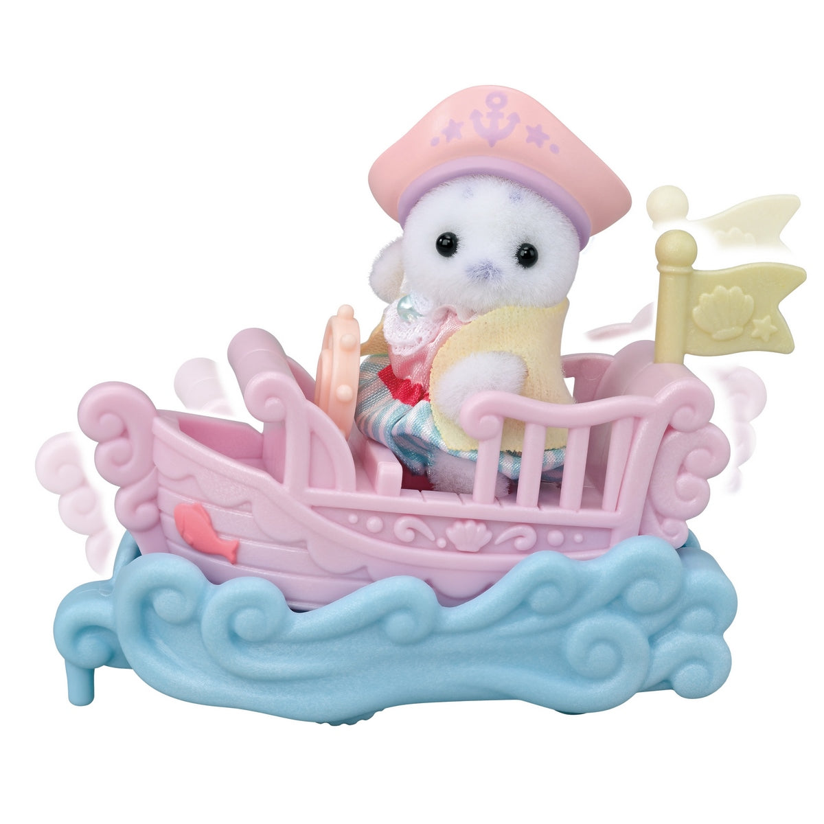 Puff Y Cara Surcan Las Olas Sylvanian Families