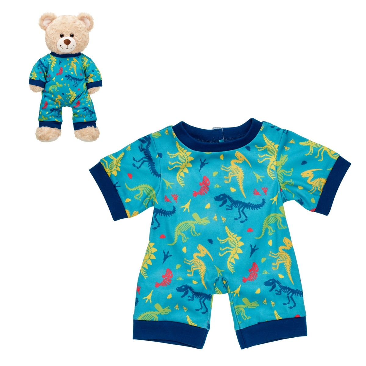 Pijama Azul Dino Build-a-Bear