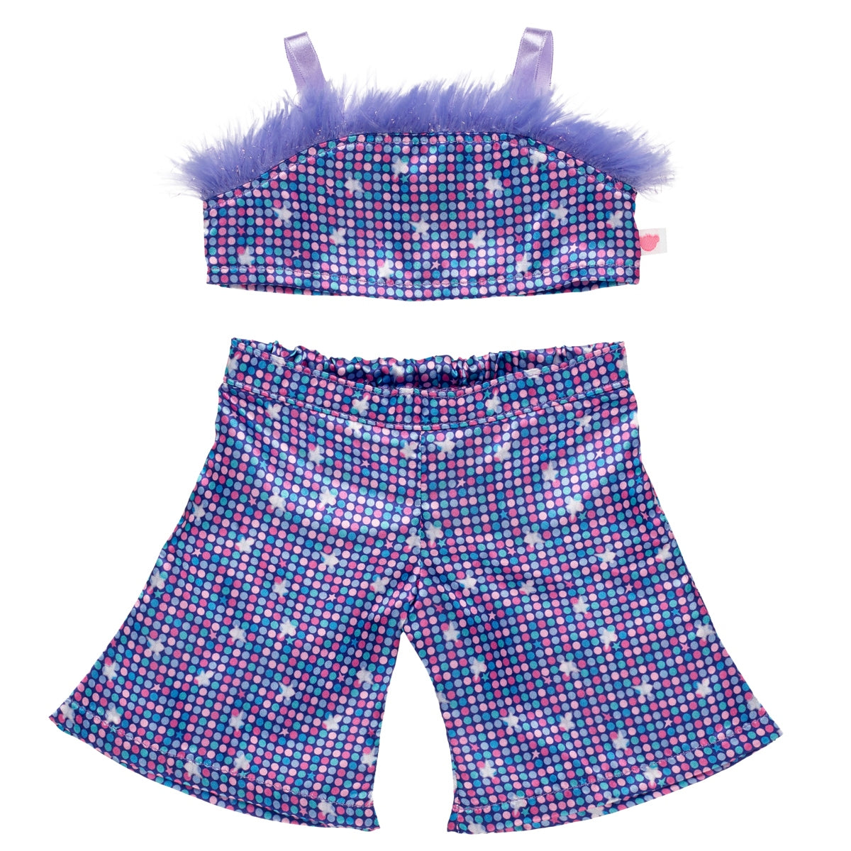 Set 2 Piezas Piel Morado Honey Girls Build-a-Bear
