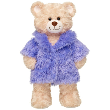 Abrigo Piel Morado Honey Girls Build-a-bear