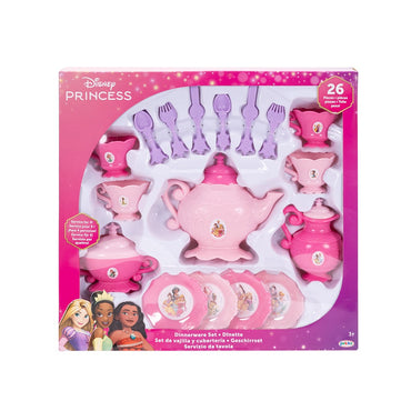 Set De Vajilla 28 Pcs Princesas De Disney